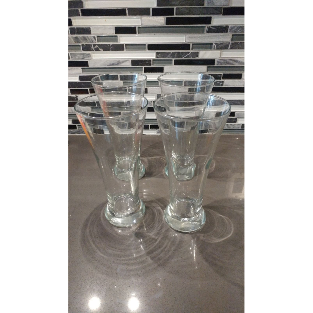 Pilsner Beer Glasses 4 Set